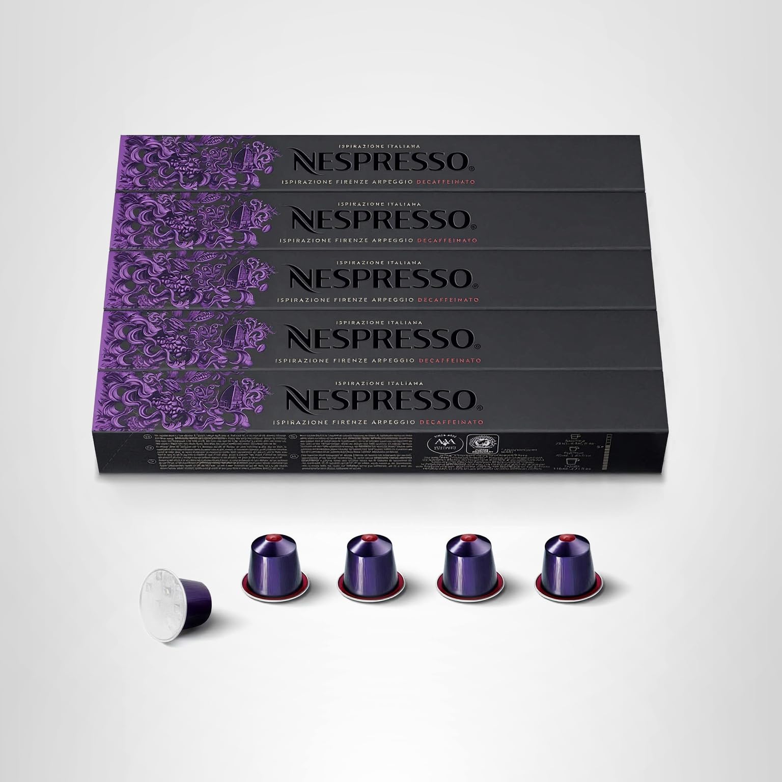 12-nespresso-capsules-original-arpeggio-decaffeinato-dark-roast-espresso-coffee-50-count-espresso-coffee-pods-9.jpg Nespresso Capsules Original, Arpeggio Decaffeinato, Dark Roast Espresso Coffee, 50-Count Espresso Coffee Pods