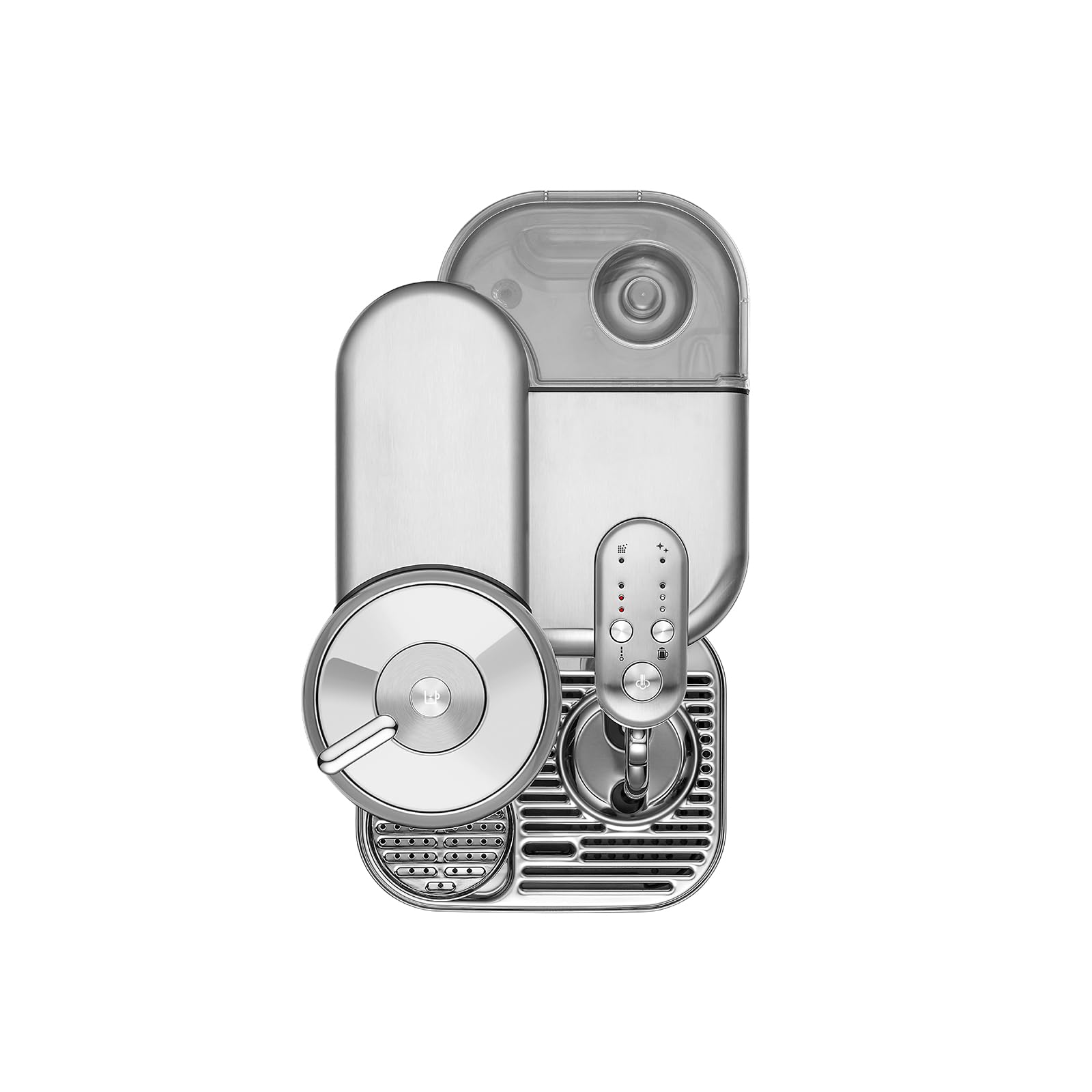 Nespresso Vertuo Creatista Coffee and Espresso Maker by Breville, Brushed Stainless Steel