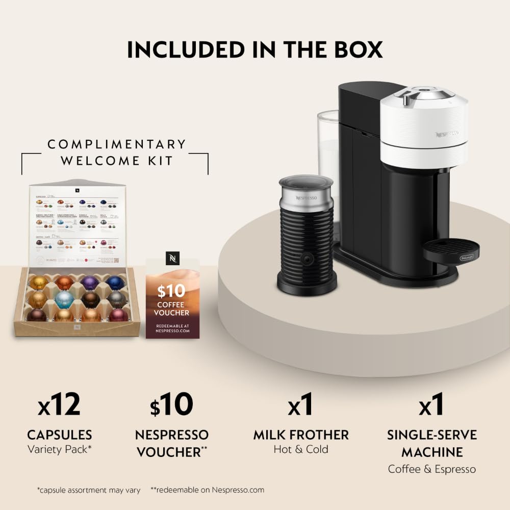 173-nespresso-vertuo-next-coffee-and-espresso-maker-by-de-longhi-with-aeroccino-milk-frother-white-3.jpg Nespresso Vertuo Next Coffee and Espresso Maker by De'Longhi with Aeroccino Milk Frother, White