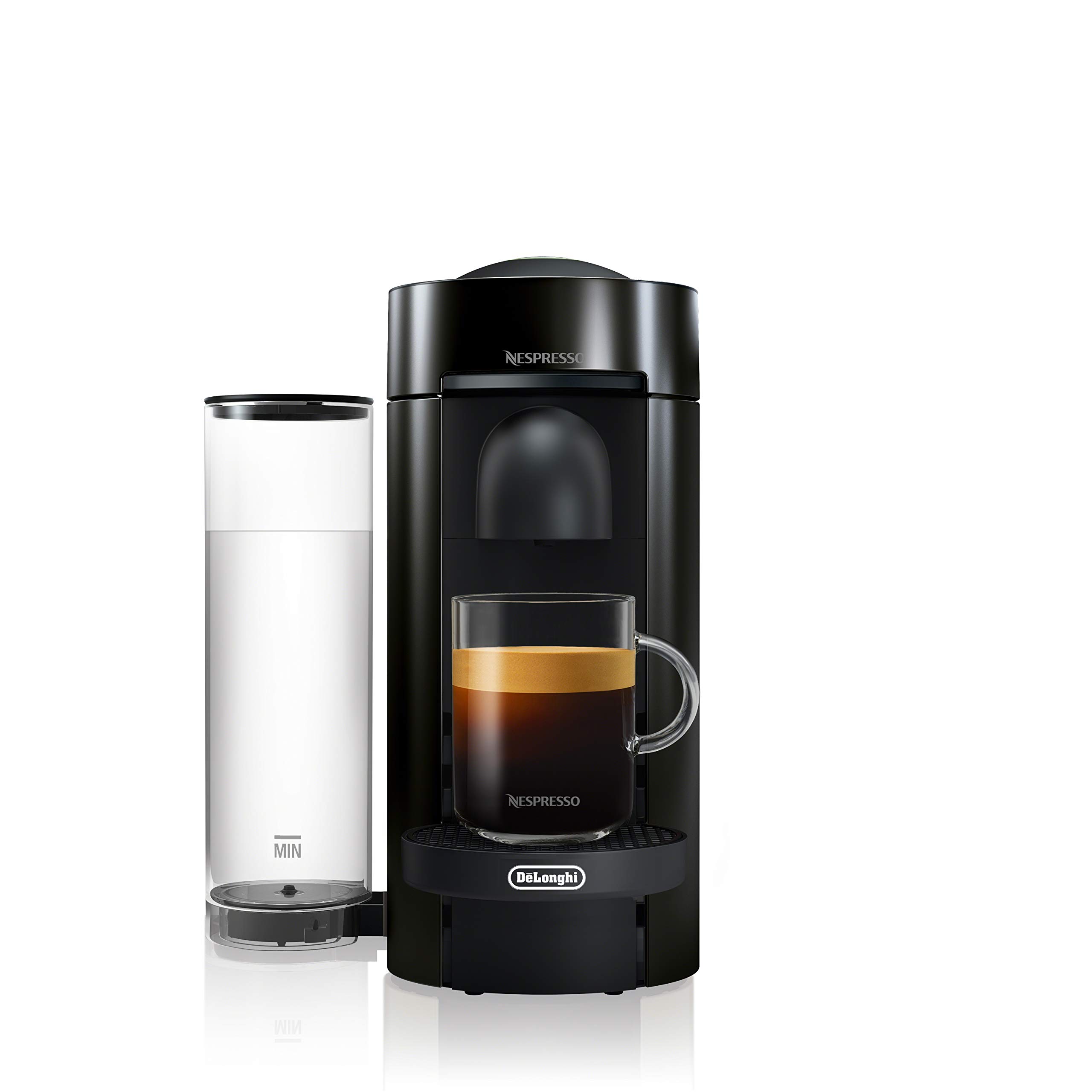 Nespresso Vertuo Plus Coffee and Espresso Maker By De'Longhi, Ink Black