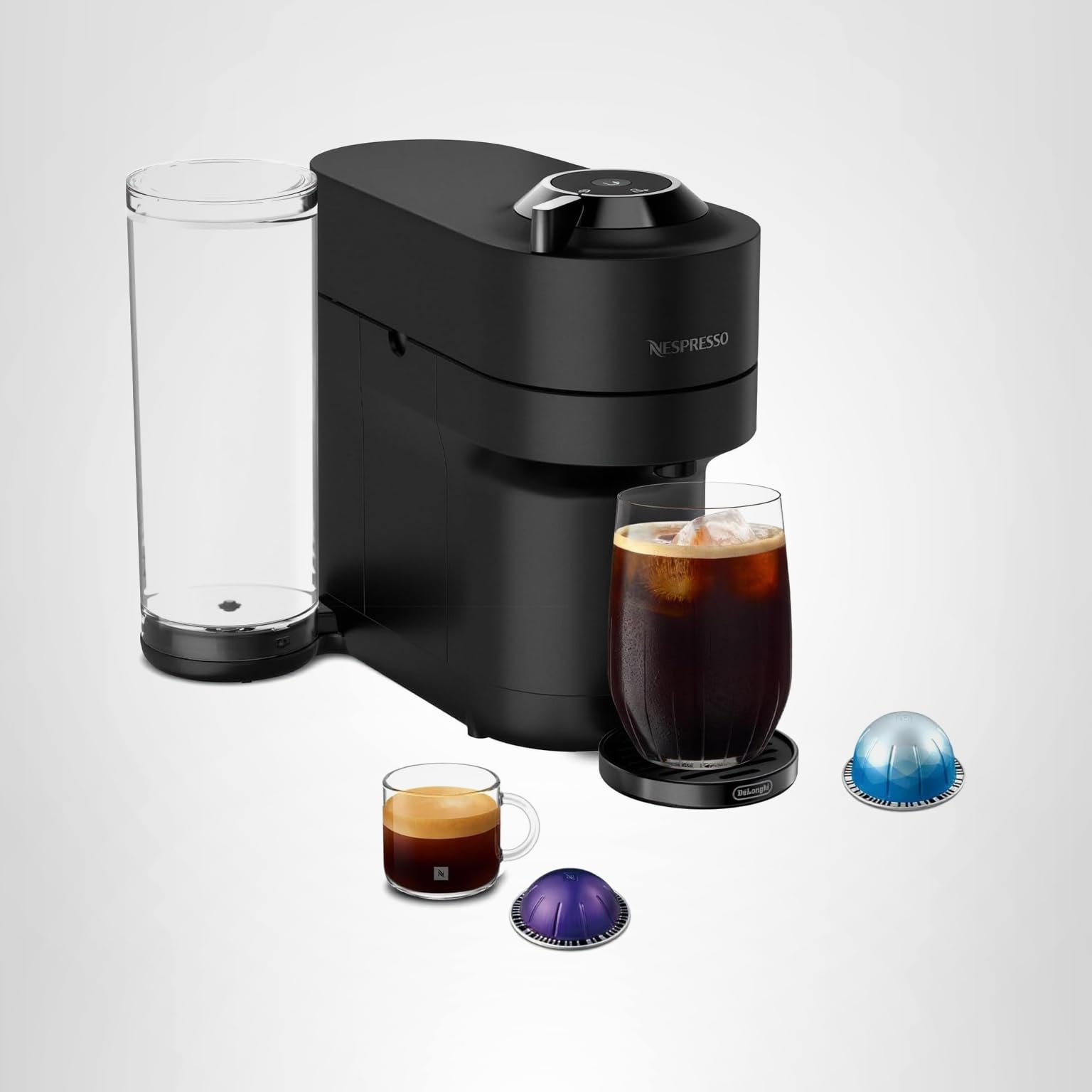 396-nespresso-vertuo-pop-coffee-and-espresso-maker-by-de-longhi-black-matte-with-dark-chrome-9.jpg Nespresso Vertuo Pop+ Coffee and Espresso Maker by De'Longhi, Black Matte with Dark Chrome