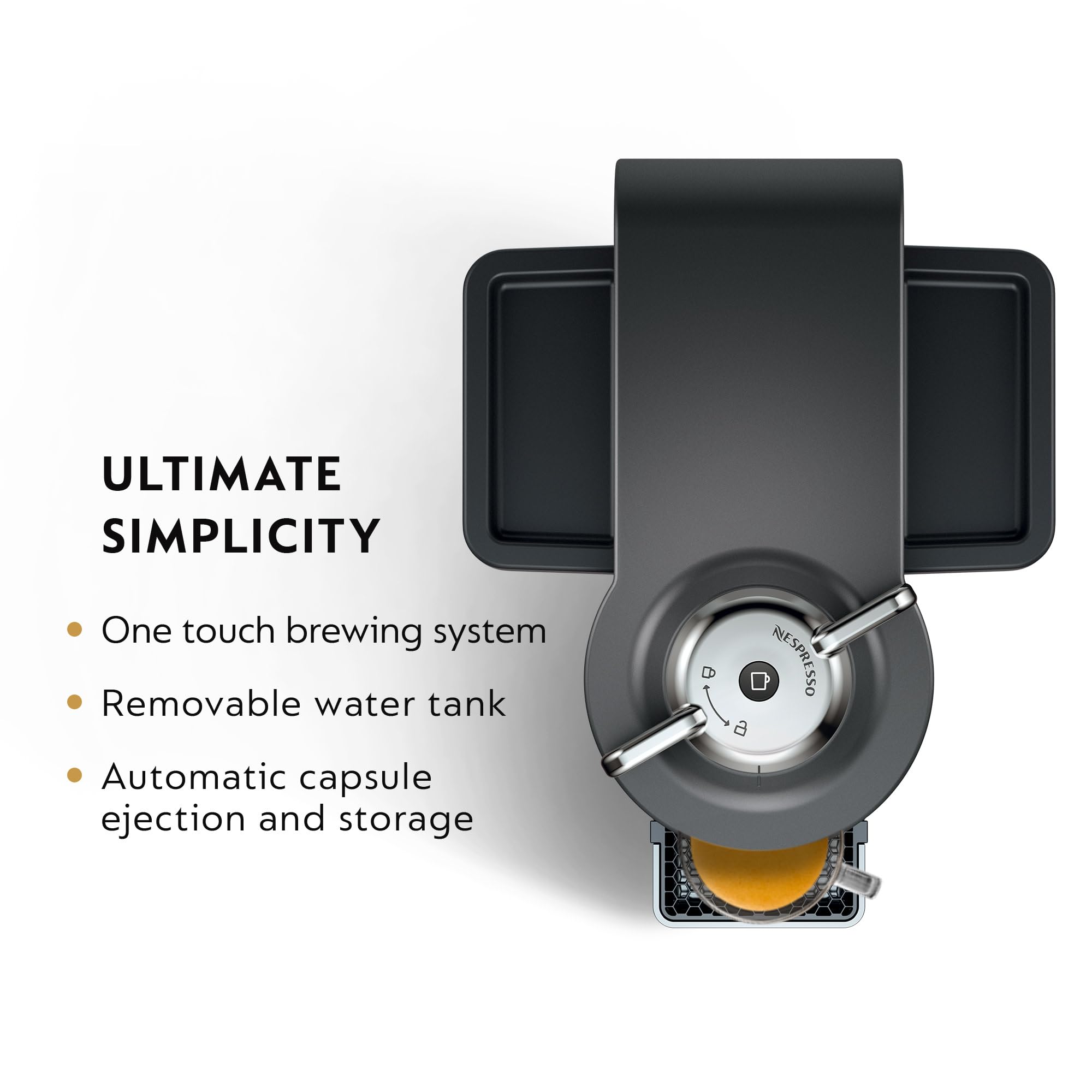 Nespresso Vertuo Coffee and Espresso Maker by De'Longhi, Titan