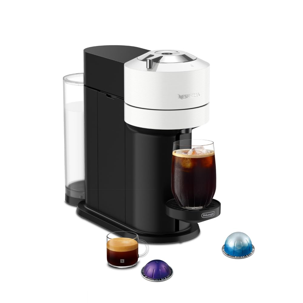 Nespresso Vertuo Next Coffee and Espresso Maker by De'Longhi, White