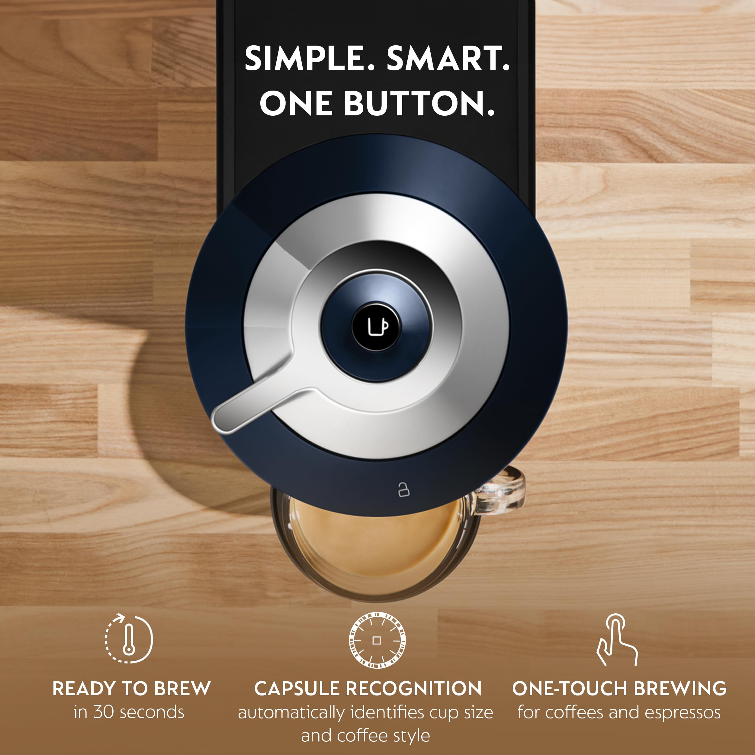 Nespresso Vertuo Next Coffee and Espresso Maker by Breville, Navy